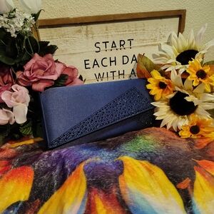 Elegant Blue Clutch Mulian Lilly